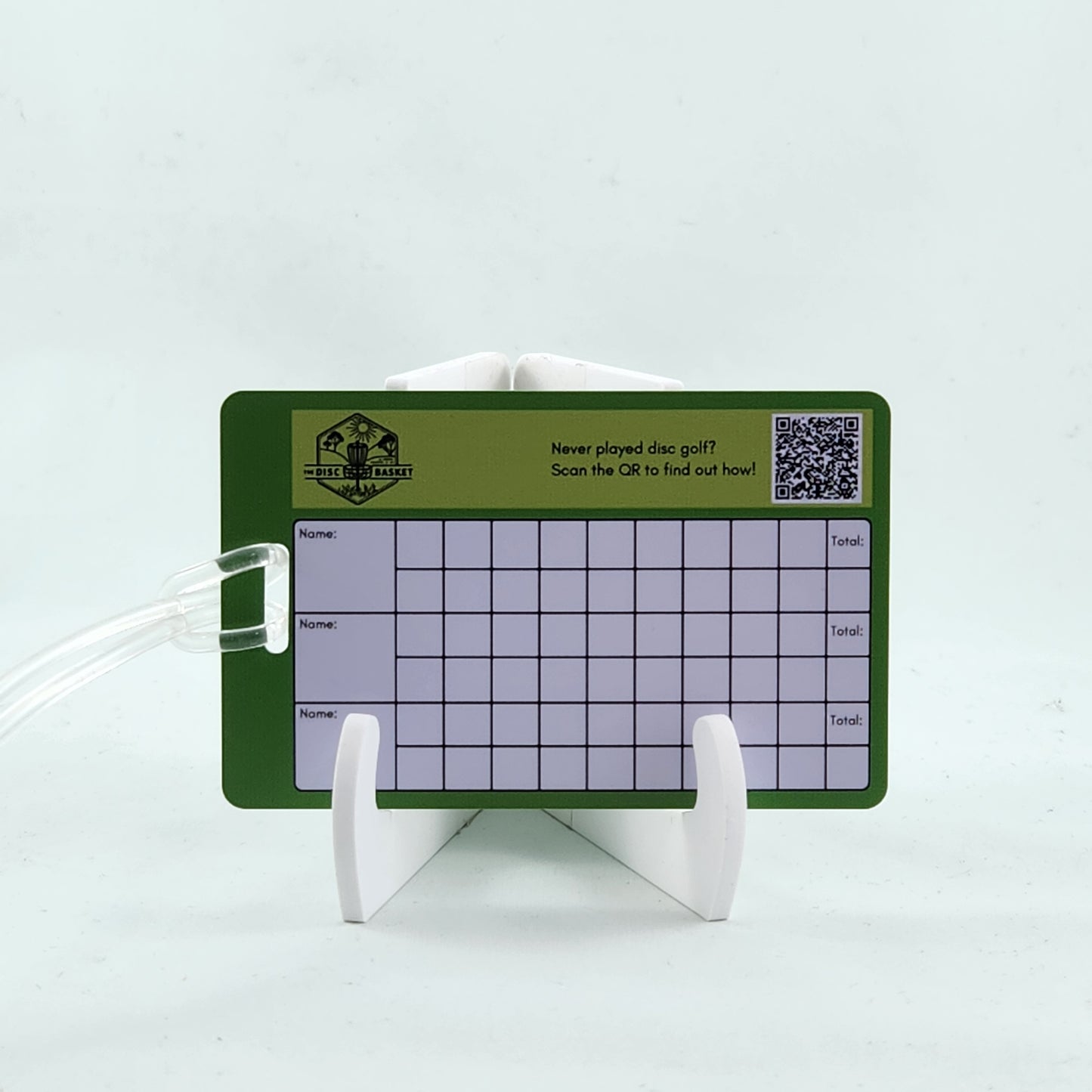 The Disc Basket Bag Tag