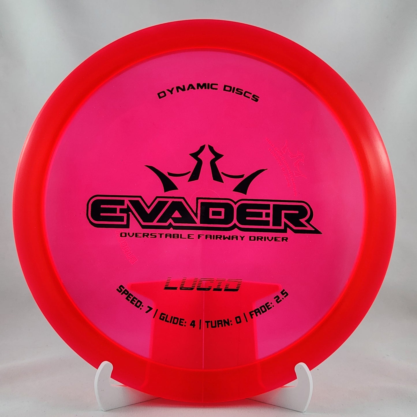 Dynamic Discs Evader [7,4,0,2.5]